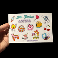 Load image into Gallery viewer, Retro Little Stickies Sheet