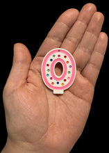 Load image into Gallery viewer, Single Number Candle Earrings