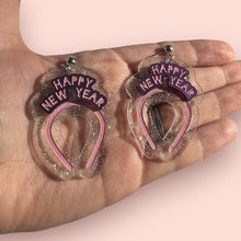 Load image into Gallery viewer, New Year’s Headband Earrings