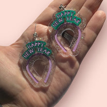 Load image into Gallery viewer, New Year’s Headband Earrings