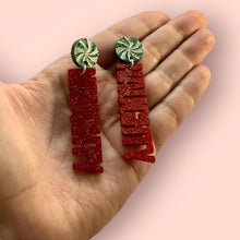 Load image into Gallery viewer, Naughty or Nice Earrings