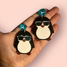 Load image into Gallery viewer, Chill Penguin Earrings