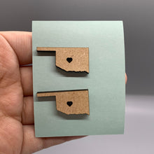 Load image into Gallery viewer, Custom Hometown Stud Earrings