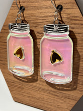 Load image into Gallery viewer, Firefly Jar Earrings