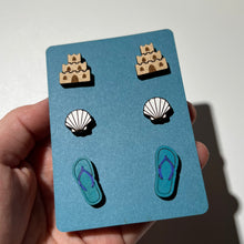 Load image into Gallery viewer, Beach Vibes Stud Earring Set