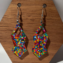 Load image into Gallery viewer, One Piece Swimsuit Dangle Earrings