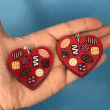 Load image into Gallery viewer, Love is Like a Box of Chocolate Earrings