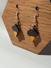 Load image into Gallery viewer, Ice Cream Cone Earrings