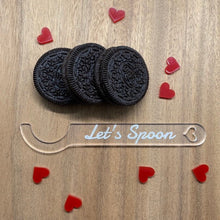 Load image into Gallery viewer, Spoon Me and Let's Spoon Cookie Dipping Spoon