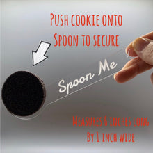 Load image into Gallery viewer, Spoon Me and Let's Spoon Cookie Dipping Spoon