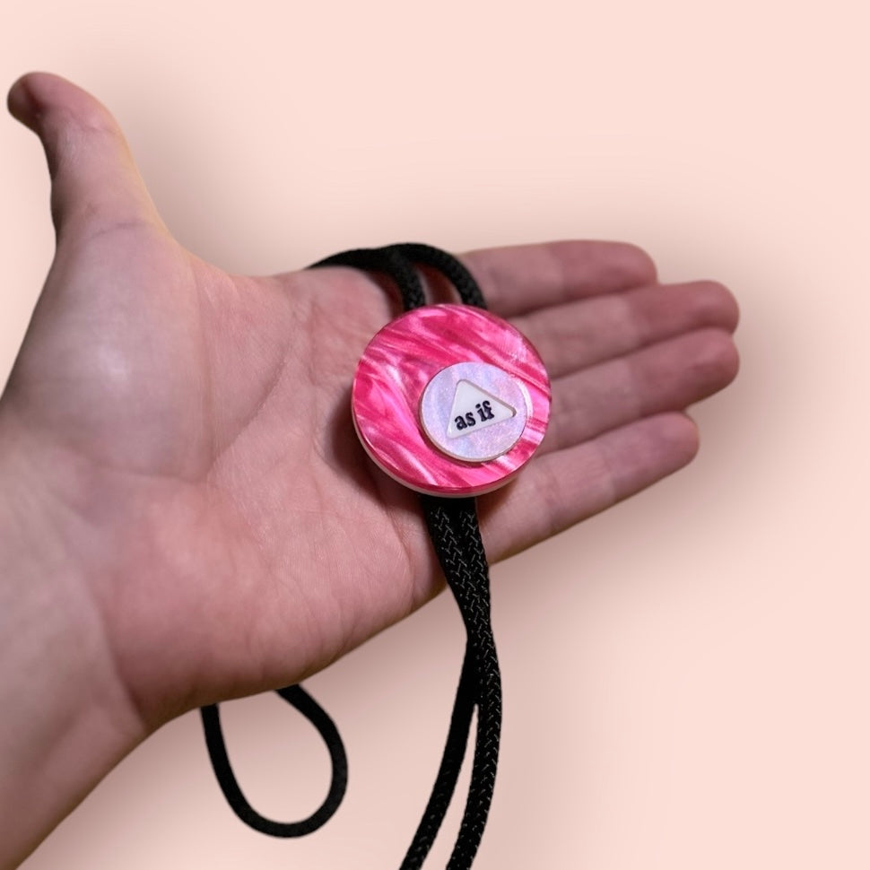 Magic 8 Ball Bolo Tie