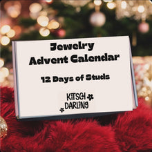 Load image into Gallery viewer, Earring Advent Calendar - 12 Pairs of Stud Earrings
