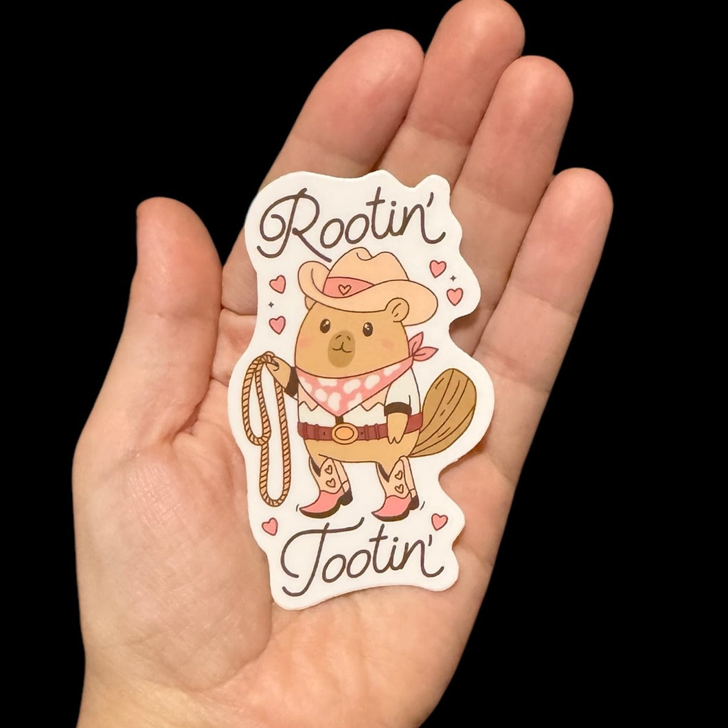 Rootin’ Tootin’ Sticker