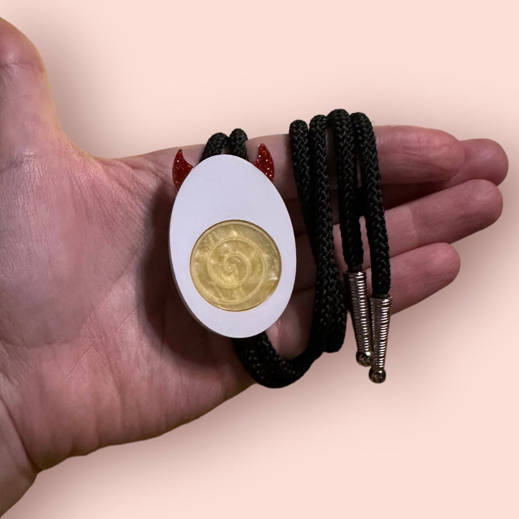 Deviled Egg Bolo Tie