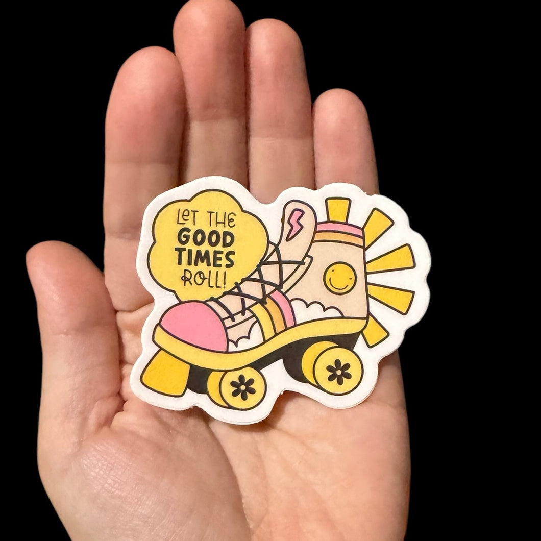 Let the Good Times Roll Sticker