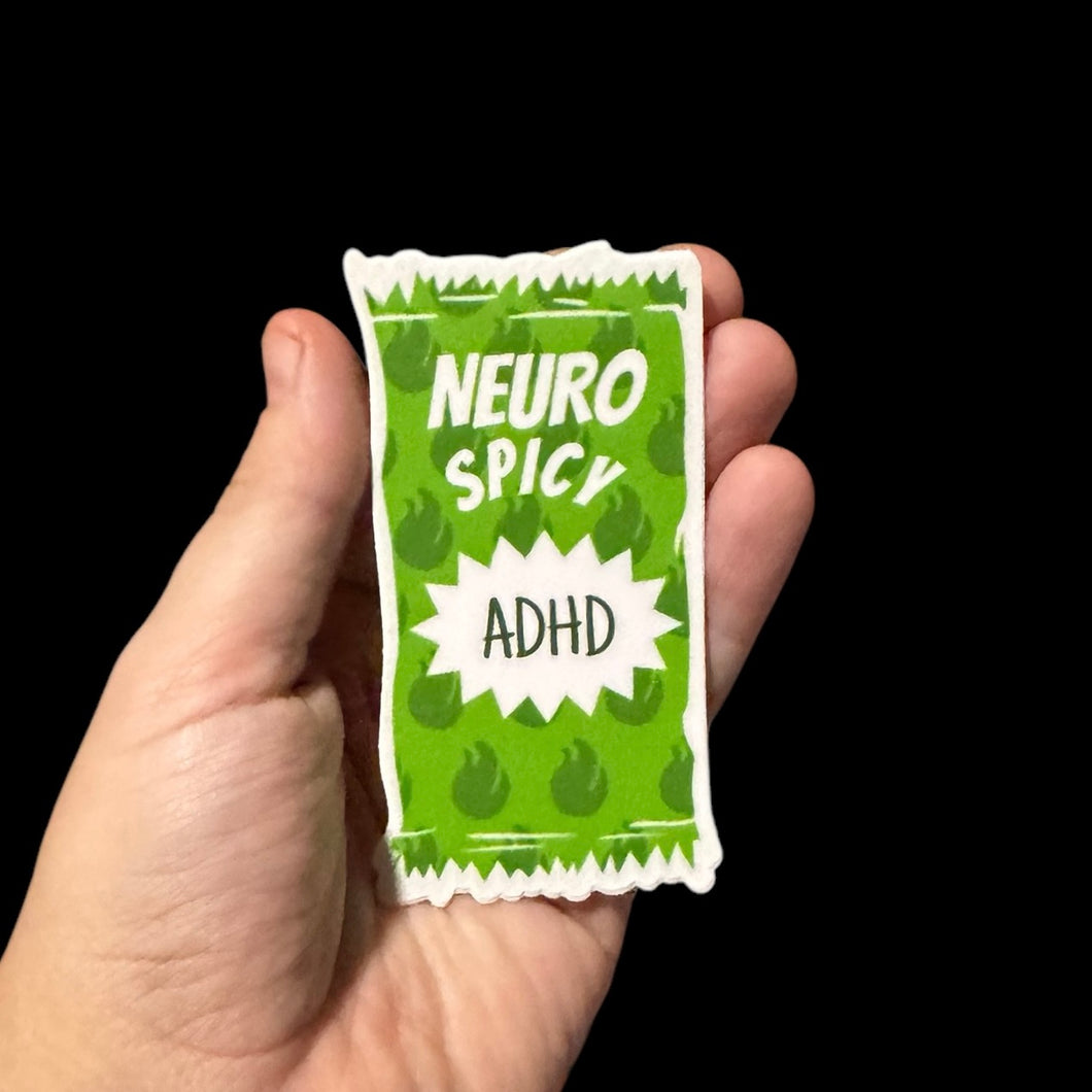 Neuro Spicy ADHD Sticker