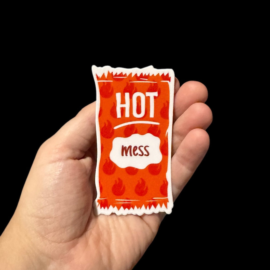 Hot Mess Sticker