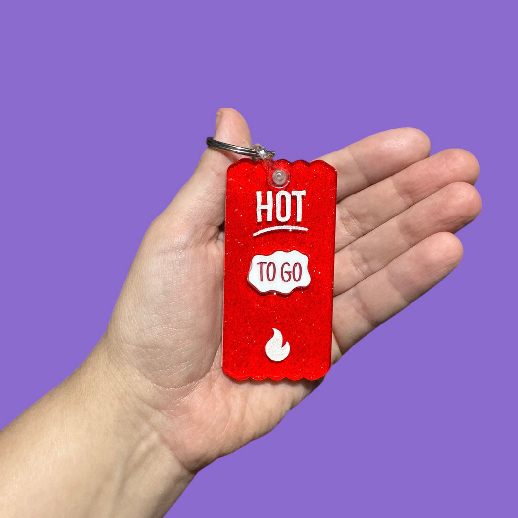 Hot To Go Keychain