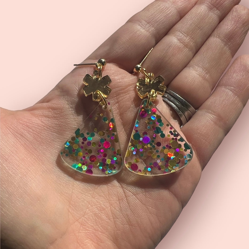 Party Hats Earrings