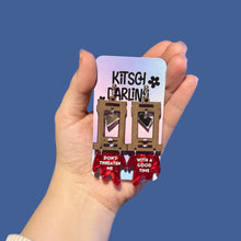 Load image into Gallery viewer, Good Time Guillotine Earrings
