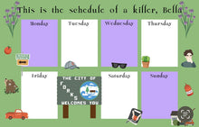 Load image into Gallery viewer, Hoa Weekly Planner
