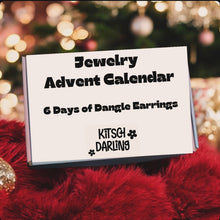 Load image into Gallery viewer, Earring Advent Calendar - 6 Pairs of Dangle Earrings
