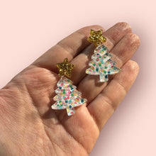 Load image into Gallery viewer, Colorful Dots Tree Earrings
