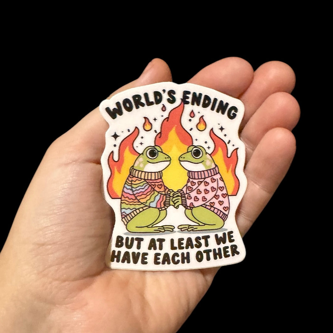 World’s Ending Sticker