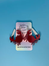 Load image into Gallery viewer, Feeling Crabby Earrings
