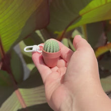 Load and play video in Gallery viewer, Cactus Fidget Clicker Keychain Bag Charm
