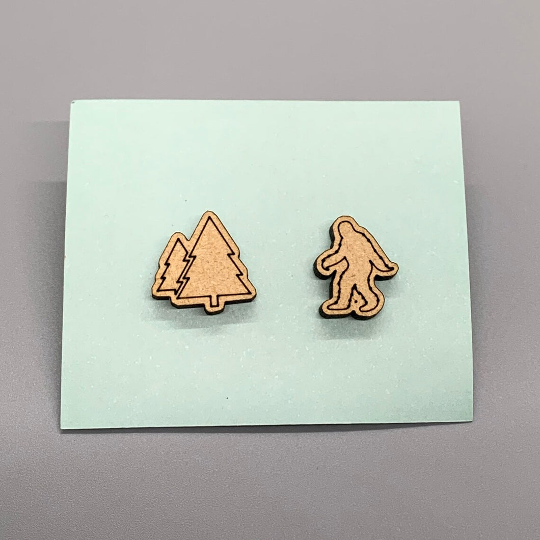 I Believe Stud Earrings