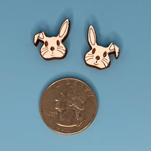 Load image into Gallery viewer, Bunny Head Studs
