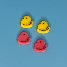 Load image into Gallery viewer, Marshmallow Chick Studs
