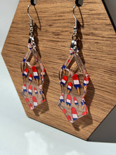 Load image into Gallery viewer, Bomb Pop Swimsuit Acrylic Earrings
