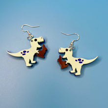 Load image into Gallery viewer, Dino Easter Earrings
