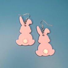 Load image into Gallery viewer, Bunny Silhouette Earrings
