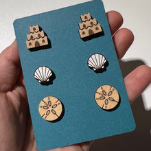 Load image into Gallery viewer, Sea Life Stud Earring Set
