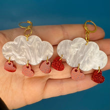 Load image into Gallery viewer, Heart in the Clouds Earrings
