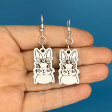 Load image into Gallery viewer, Headband Bunny Earrings
