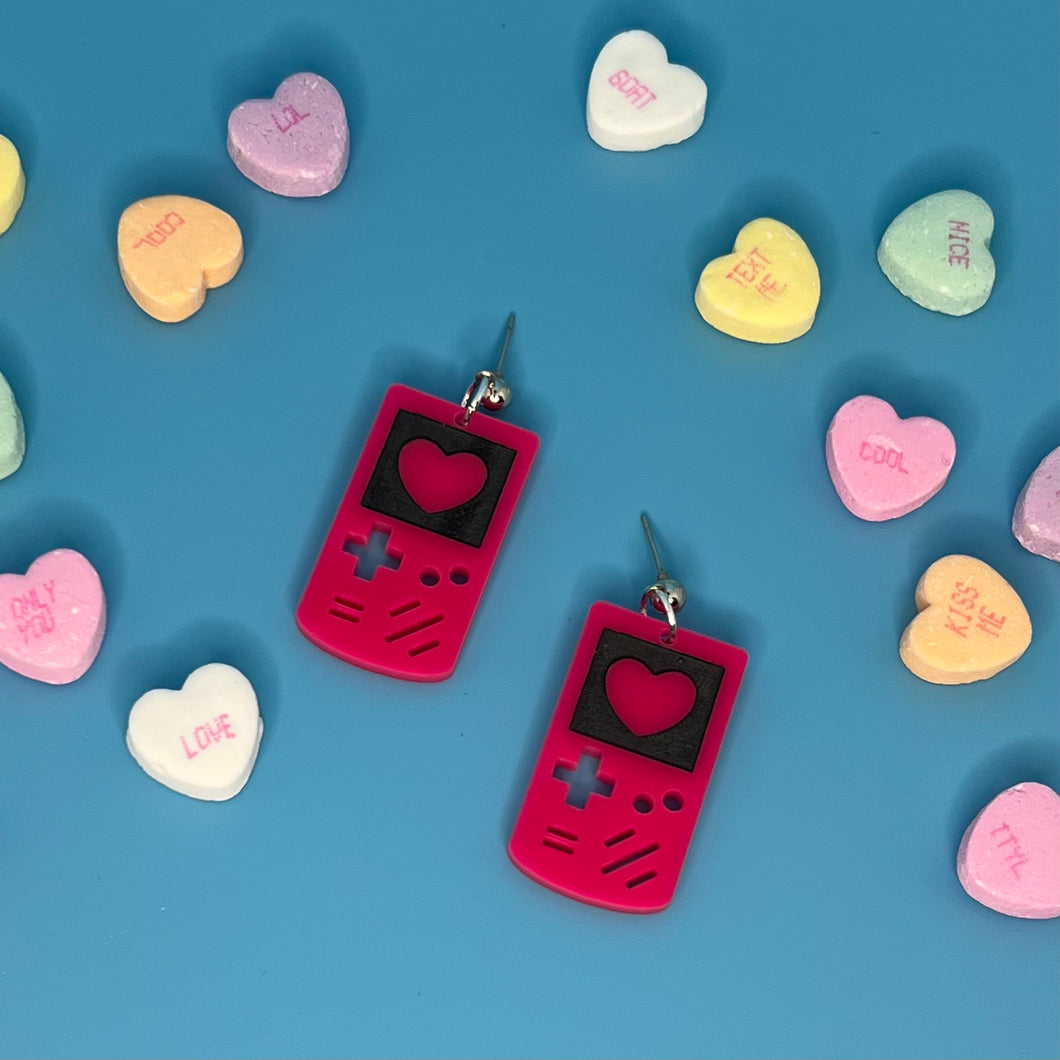 Gamer Love Earrings