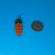 Load image into Gallery viewer, Carrot Dangle Earrings
