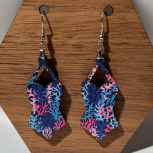 Load image into Gallery viewer, One Piece Swimsuit Dangle Earrings
