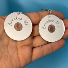 Load image into Gallery viewer, Breakup Mix CD Earrings
