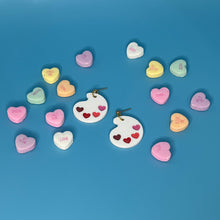 Load image into Gallery viewer, Heart Palette Earrings
