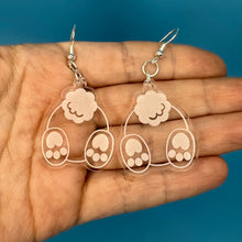 Load image into Gallery viewer, Bunny Butt Earrings
