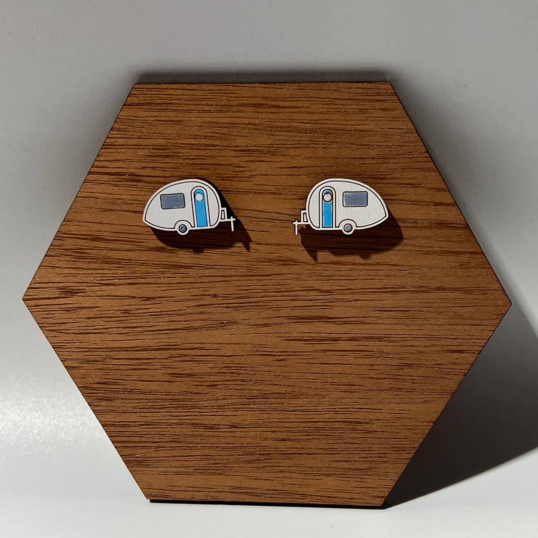 Camper Stud Earrings