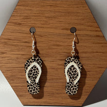 Load image into Gallery viewer, Flip Flop Acrylic Dangle Earrings
