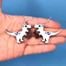 Load image into Gallery viewer, Dino Easter Earrings
