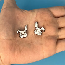 Load image into Gallery viewer, Bunny Head Studs
