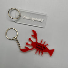 Load image into Gallery viewer, You&#39;re My Lobster Keychain
